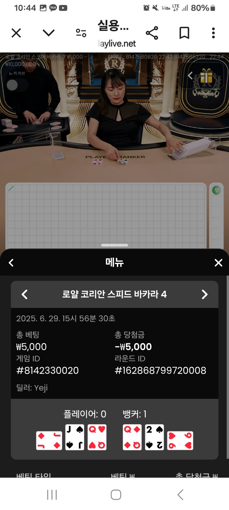 바카라패