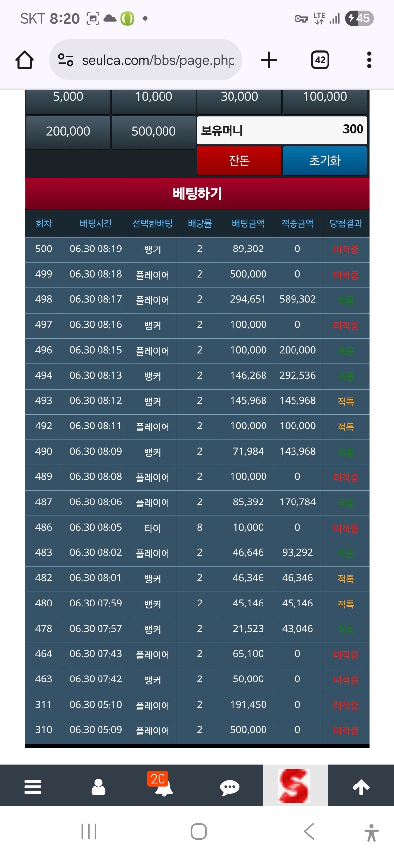 슬카라 ~~!!