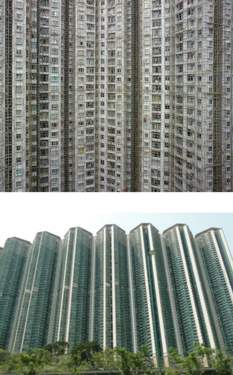 홍콩 아파트의 위엄