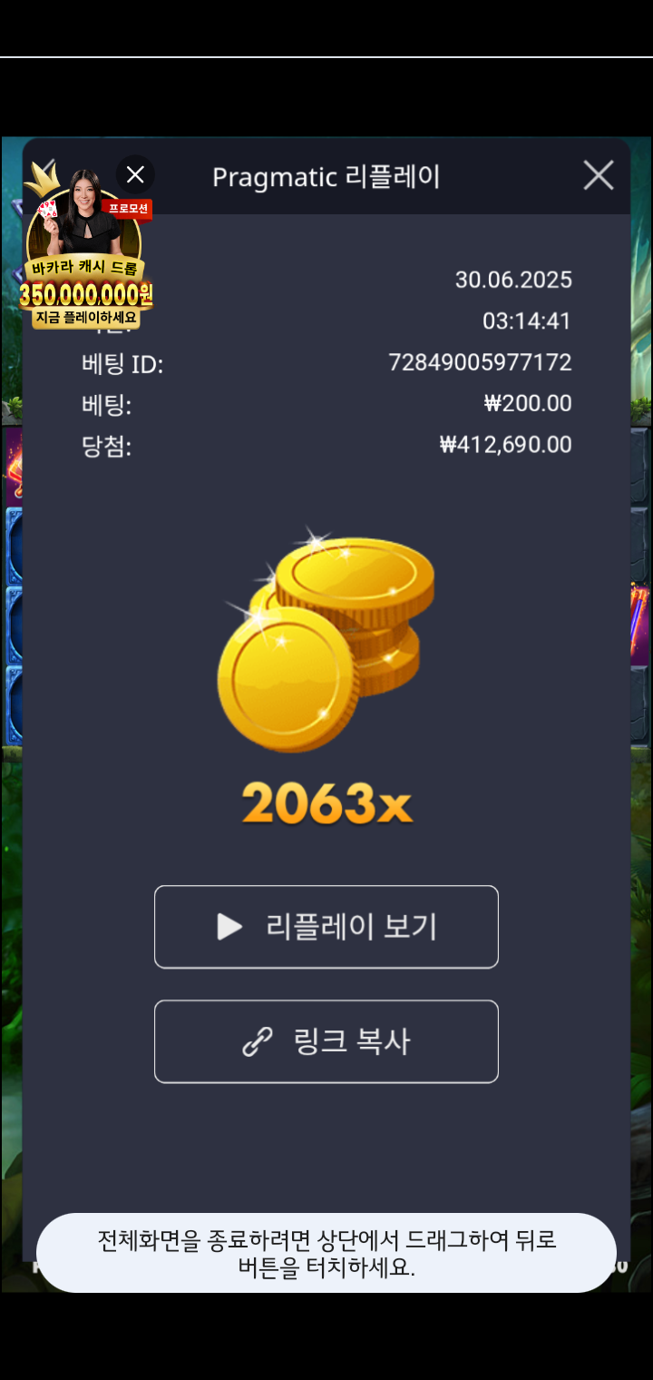 멀린2063배