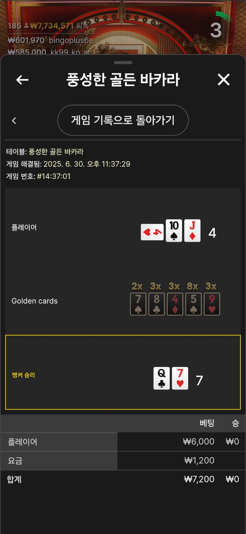 소액 바카라