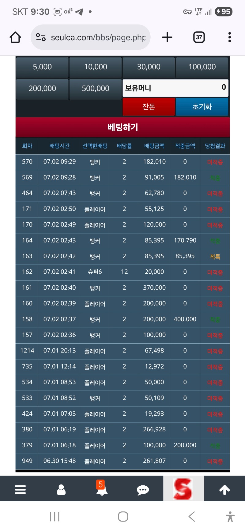슬카라 ~~!!