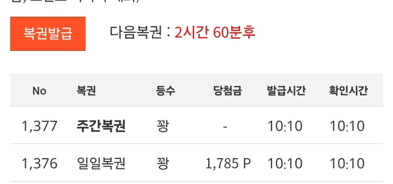 간만의 쌍복...  역시나..