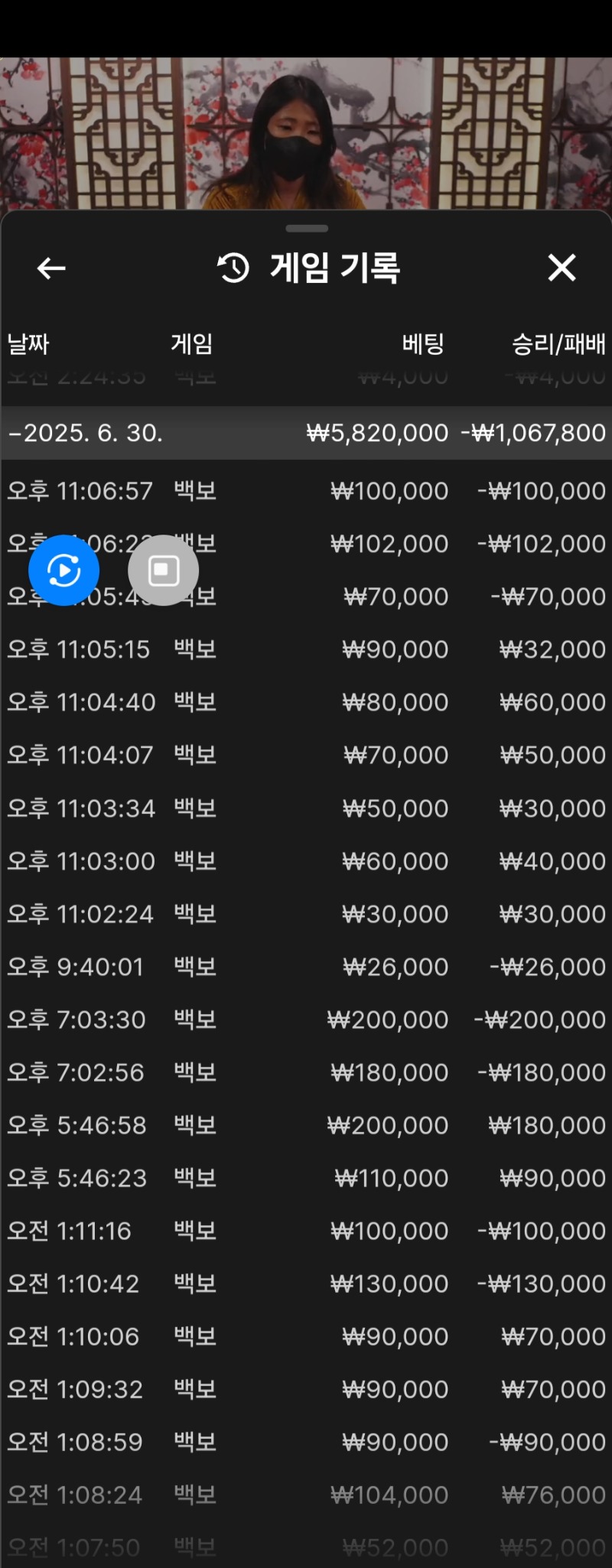 6월30일 문 성적