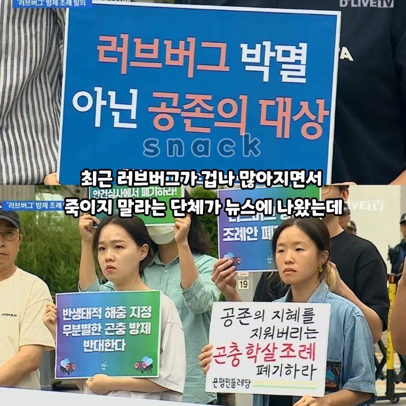 설마했던 시위대 등장