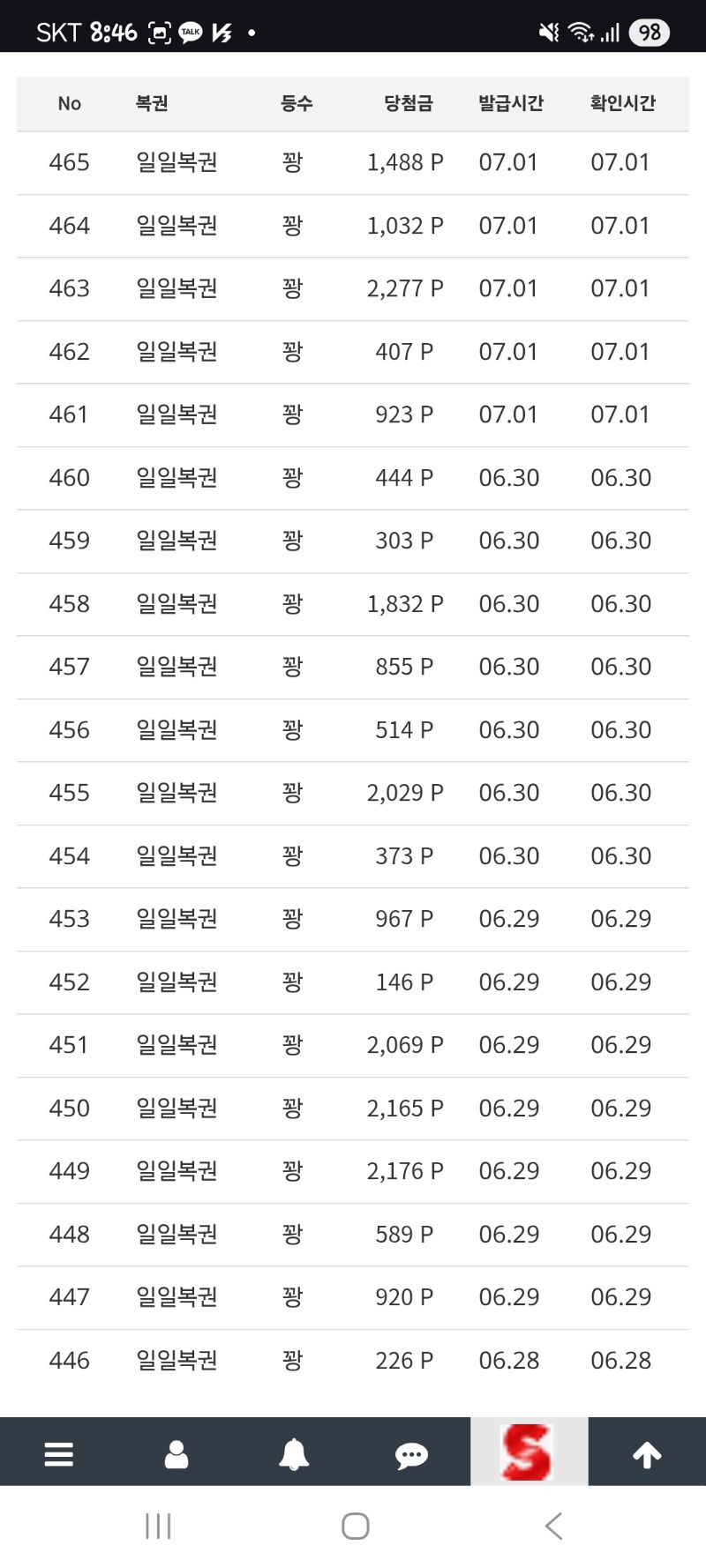 40연꽝중 ㅋ