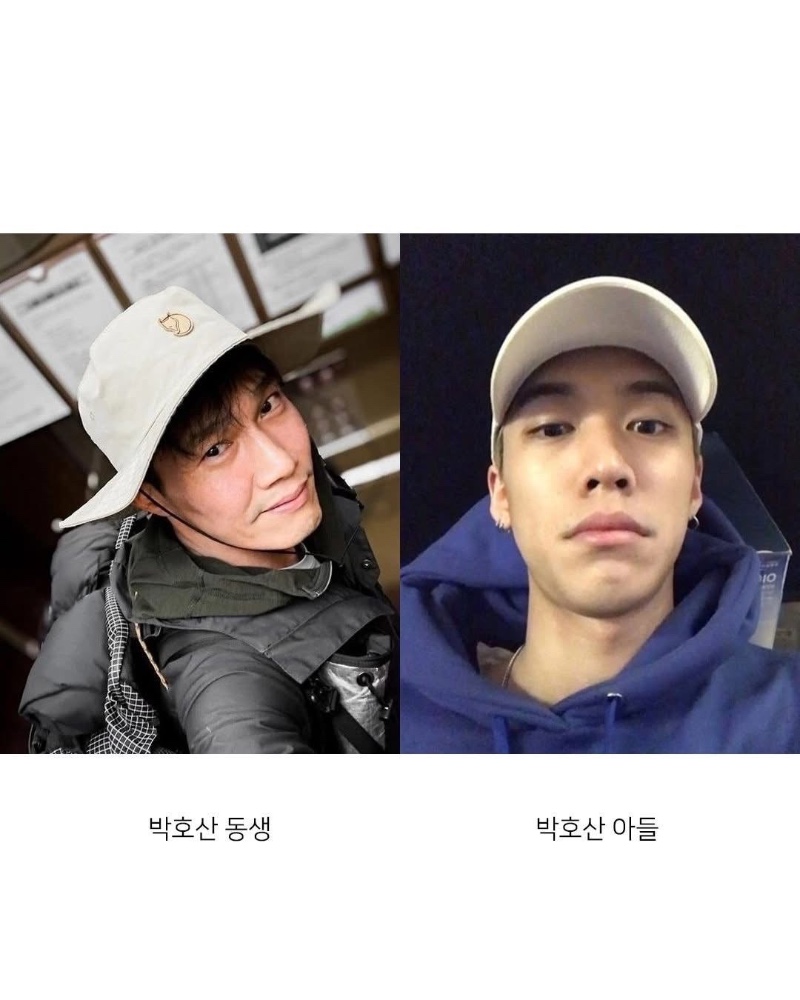 배우 박호산 가족 유전자의 힘