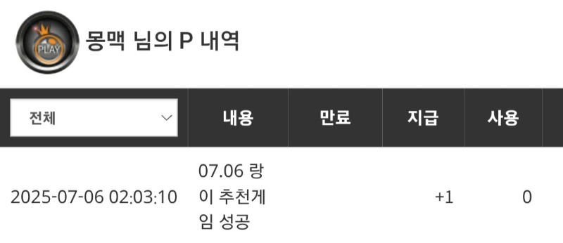 랑이 생방도중 돌발 슬포당첨~