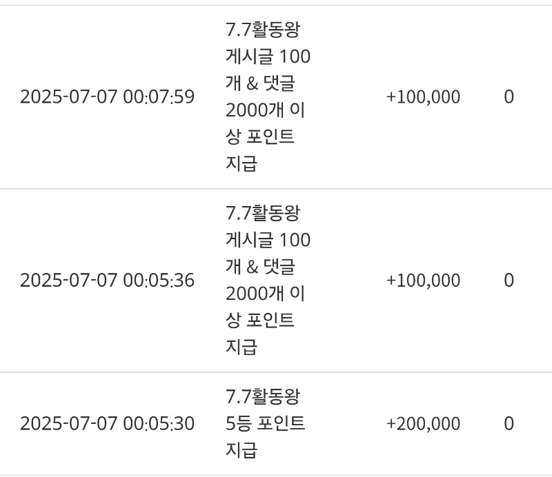 활동포 감사♡♡