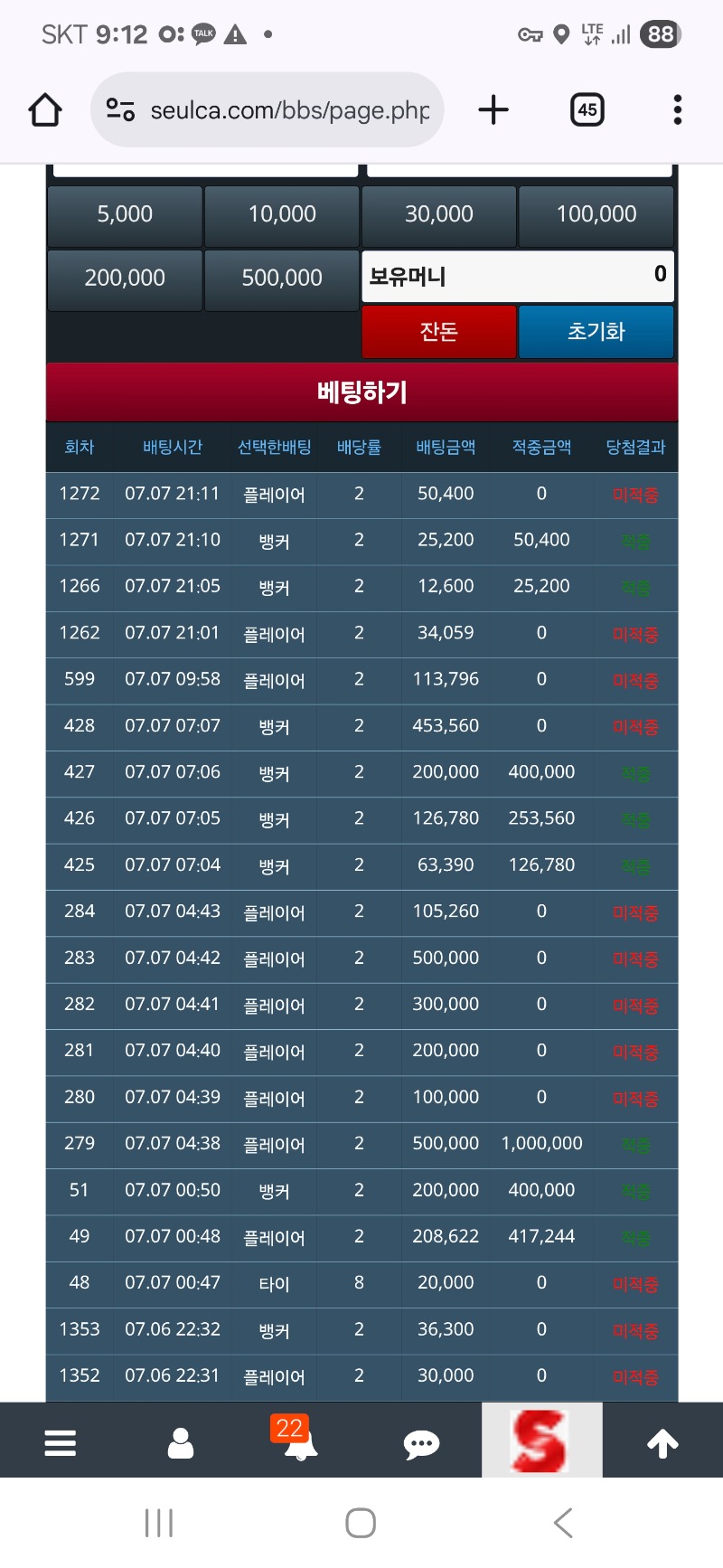 슬카라 ~빨간색인줄 알면서 ㅜㅜ