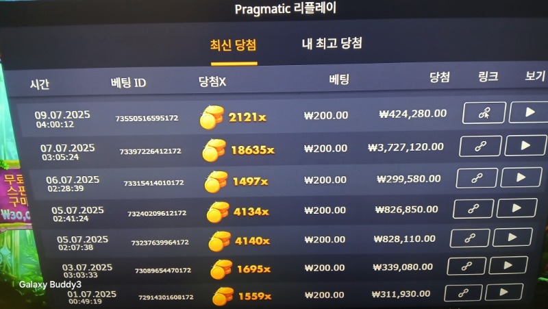멀린2121배