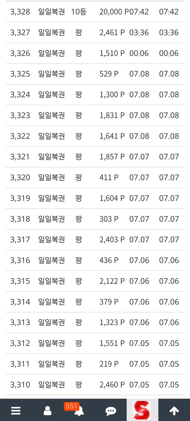 일복10등