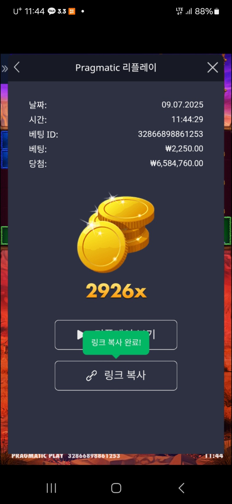 버메가 2926배
