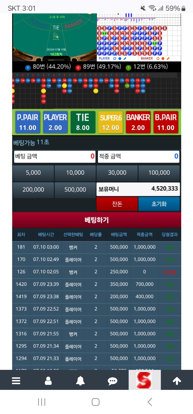꾸역꾸역 슬포450만 만듬!