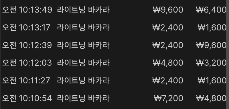 짜투리 6연승 ㅎㅎ