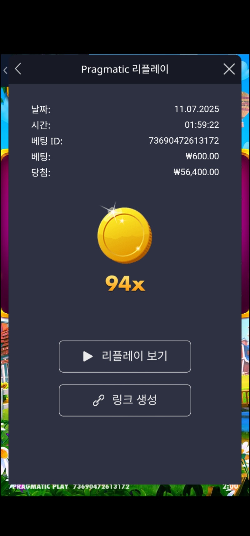 황금템  94배