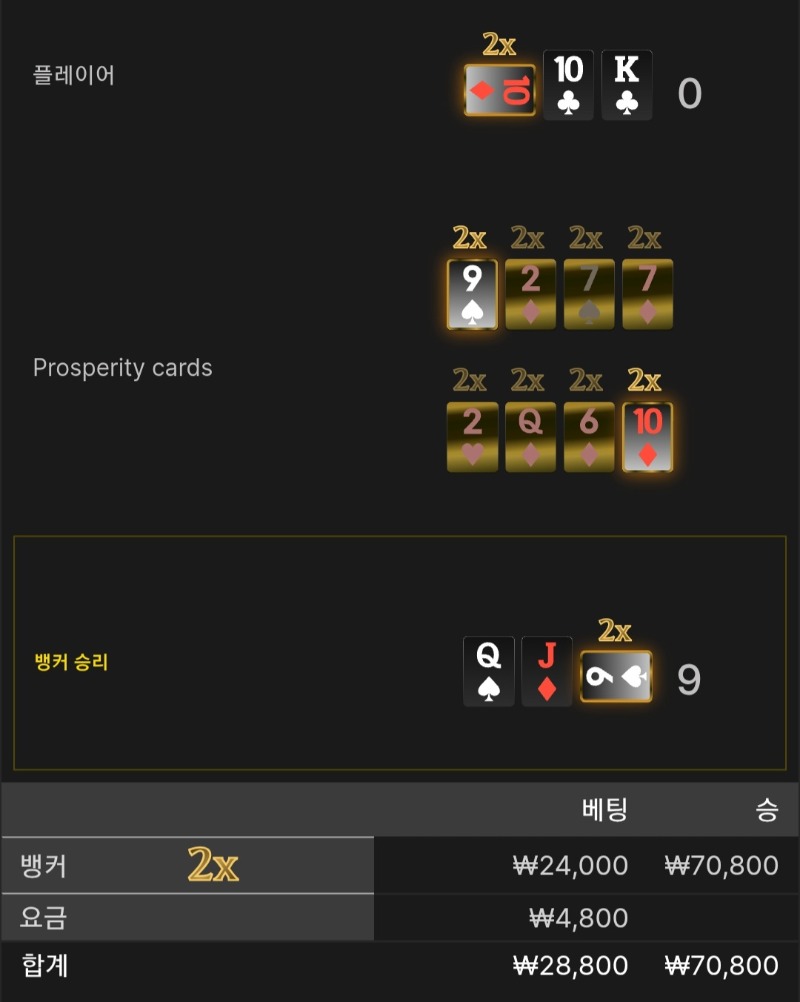 번영 3승 ●●●