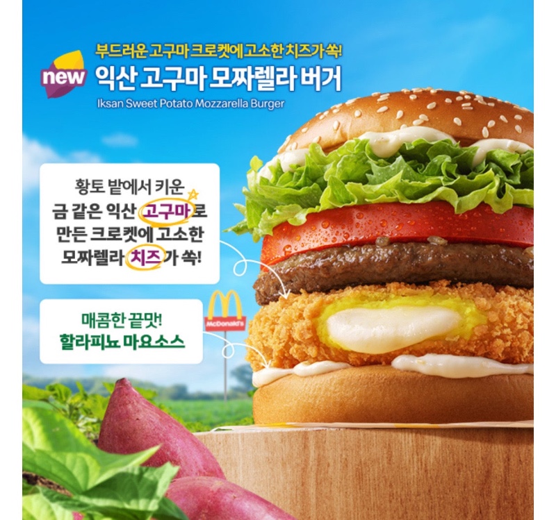 맥도날드 신메뉴 출시