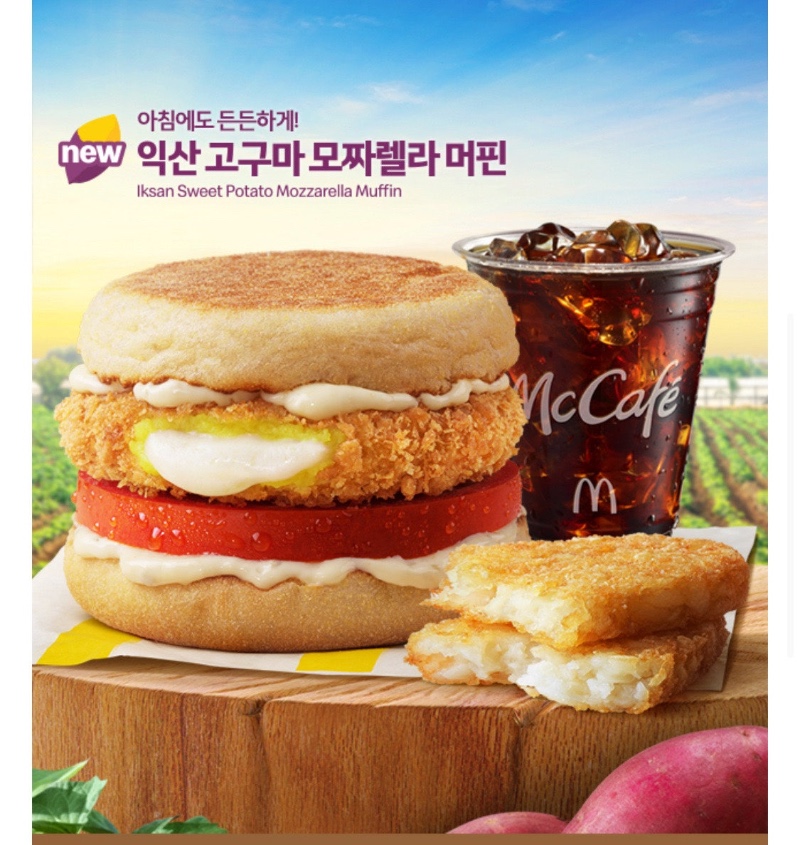 맥도날드 신메뉴 출시