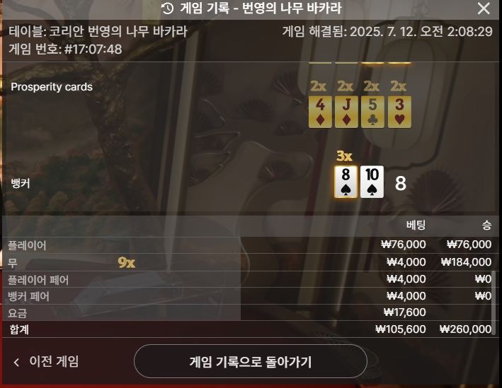 번영 무 개이득