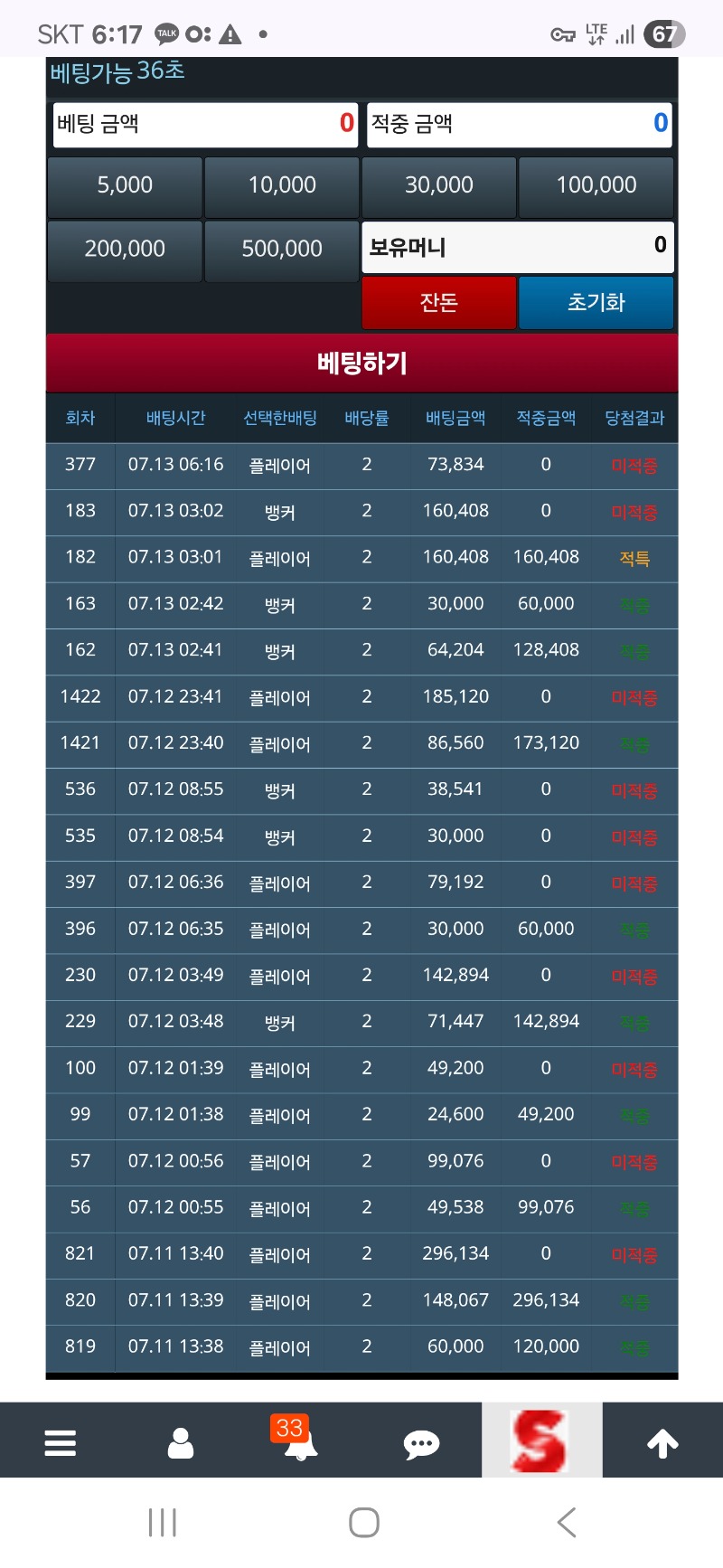 슬카라 잠깐 ~!!
