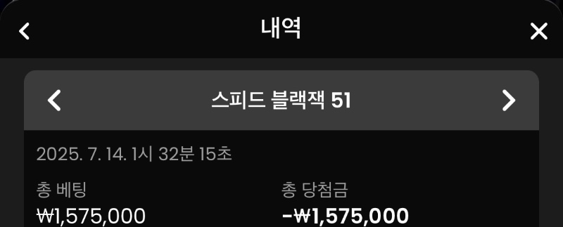 블랙잭 패