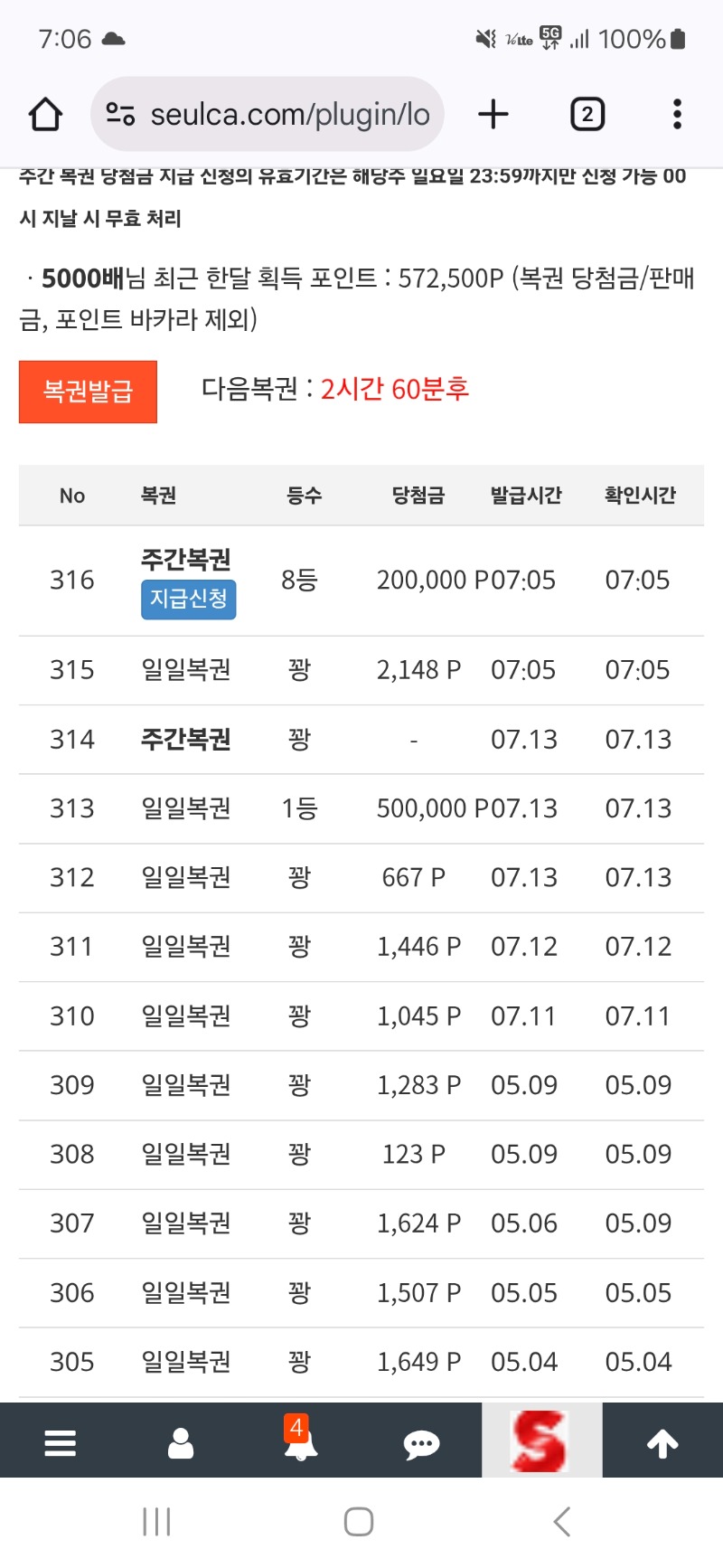주복8등