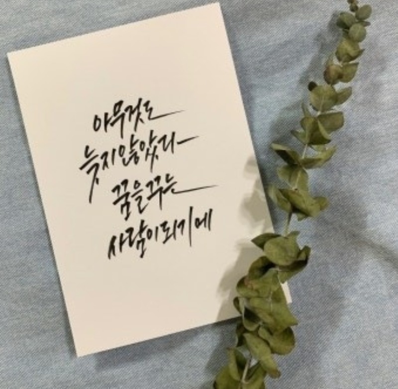 굿몽~아무것도 아닌거처럼...