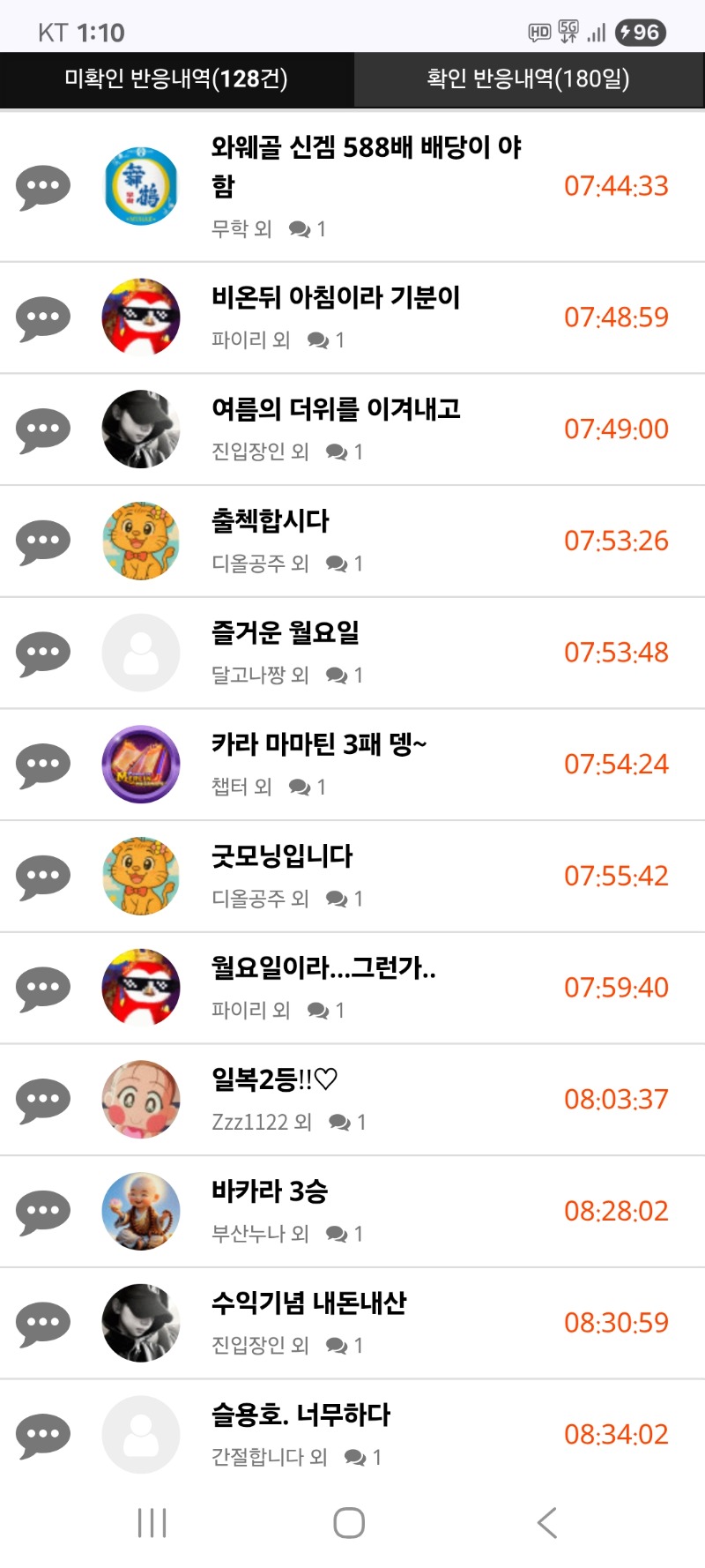 내용글  클리어