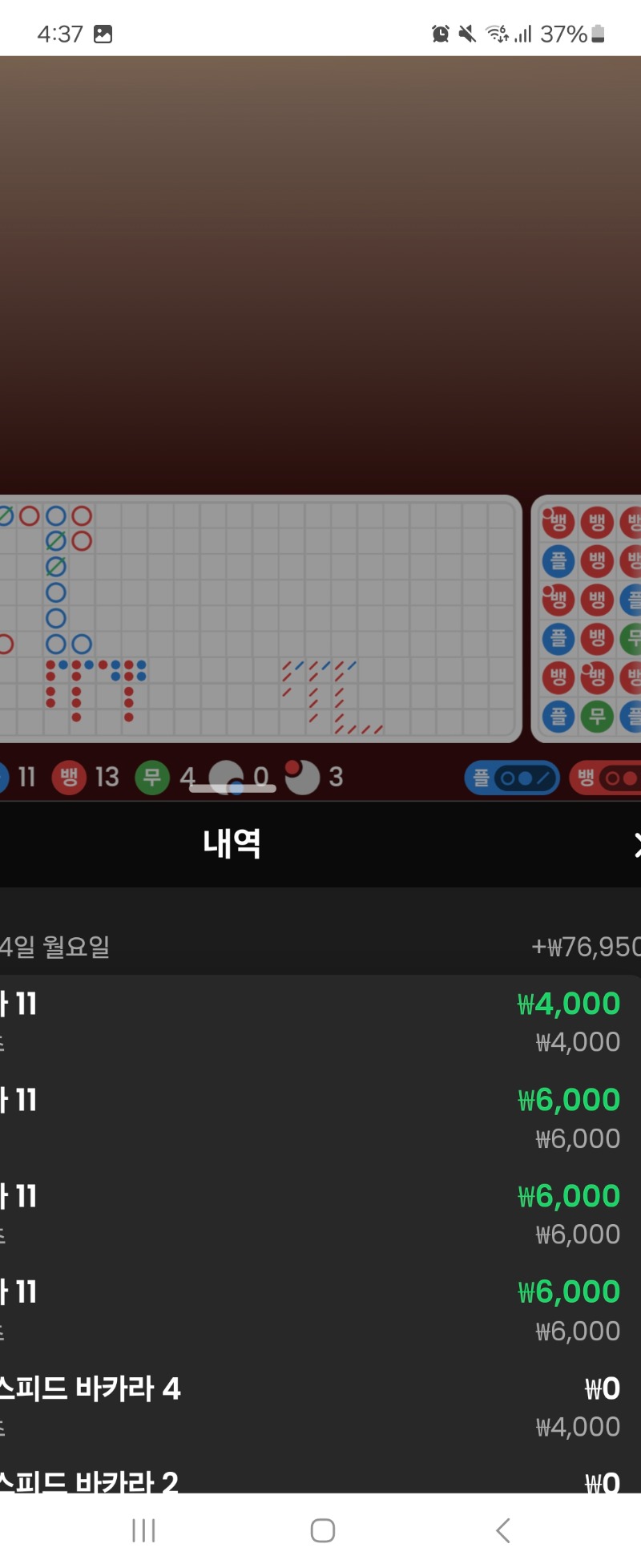 잔돈 3연승ㅎㅎ