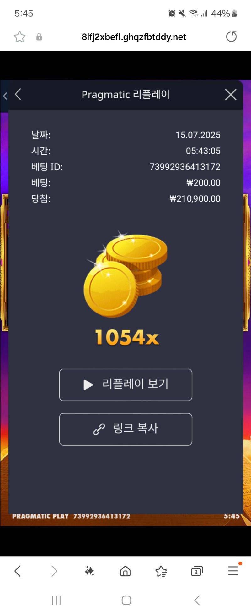 포츈오브기자 1054배