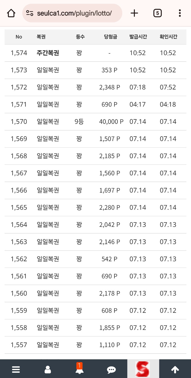 간만에온쌍복이~~