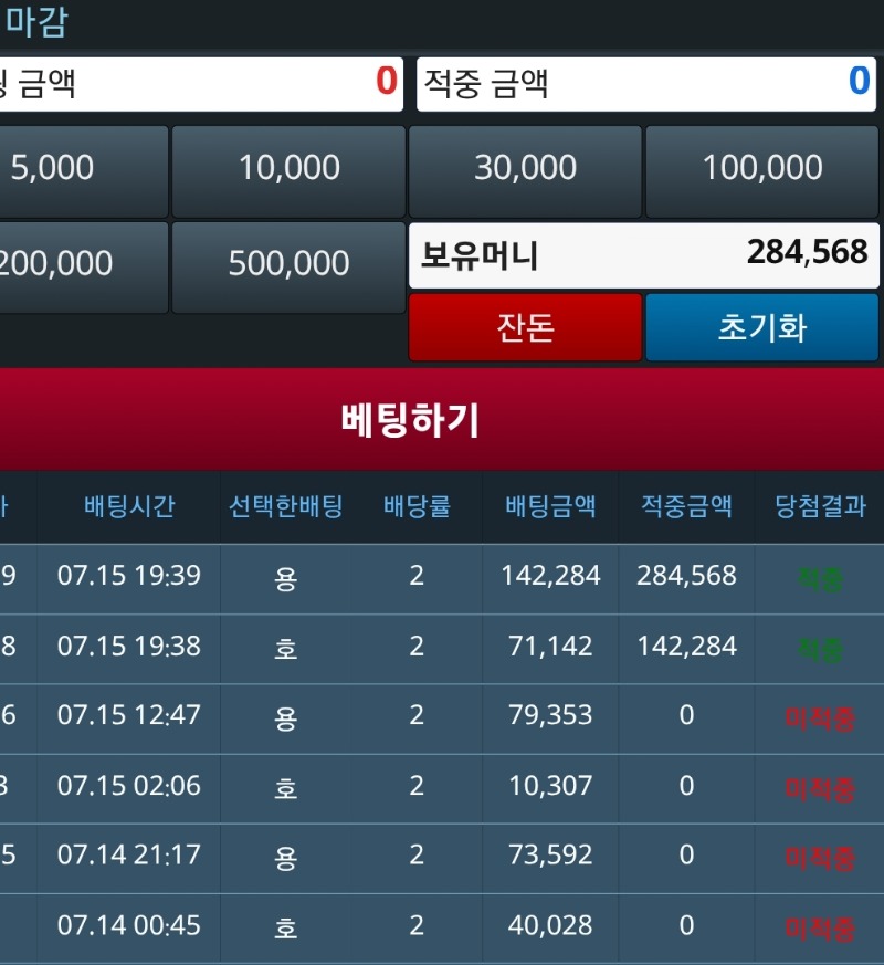 깡 깡 성공~!
