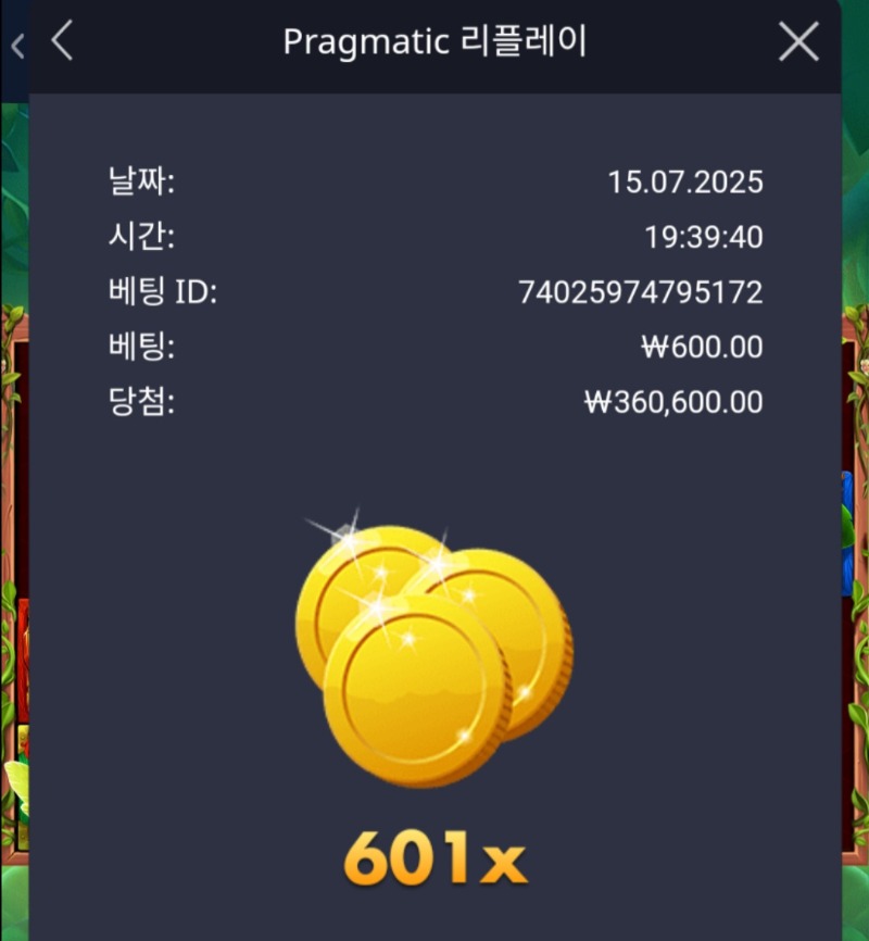 3버징와일드 601배
