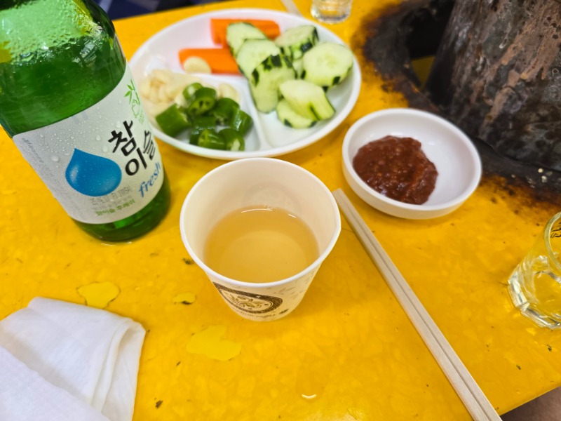 간만에 자갈치 곰장어♡