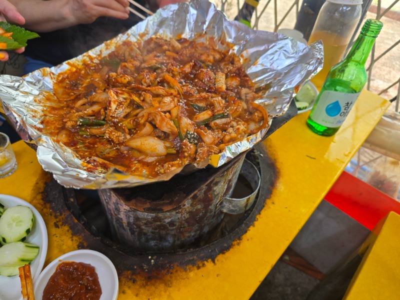 간만에 자갈치 곰장어♡