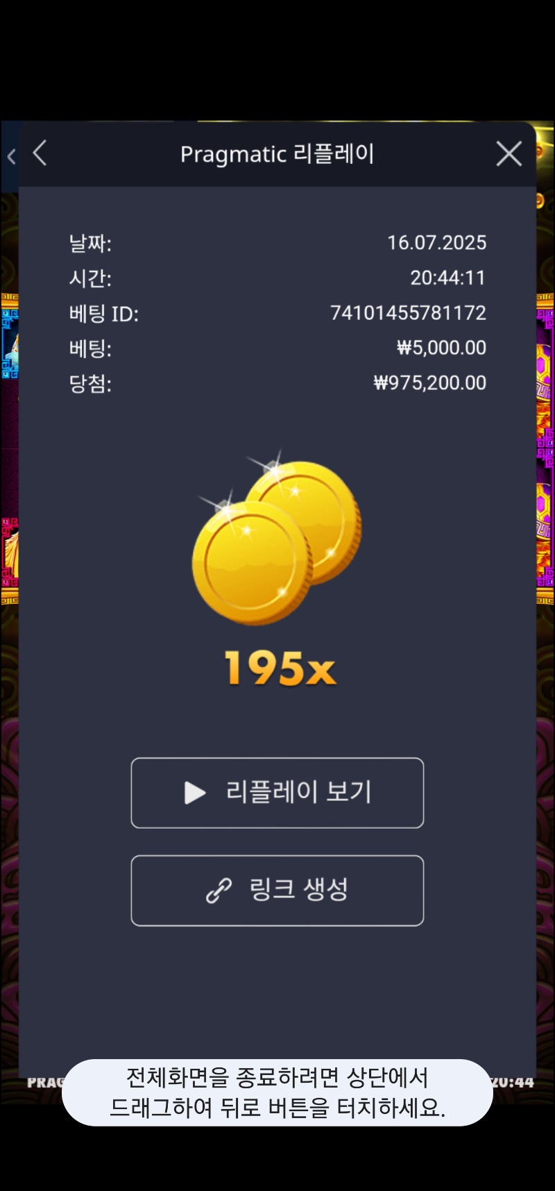 토라메 바닥5000. 195배
