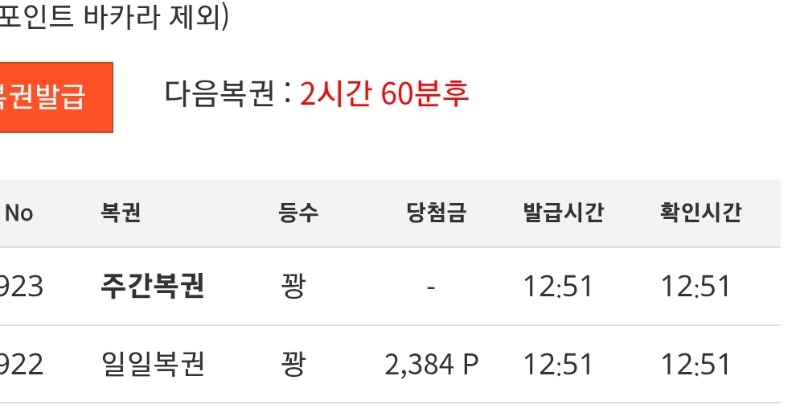 이번주첫주복!