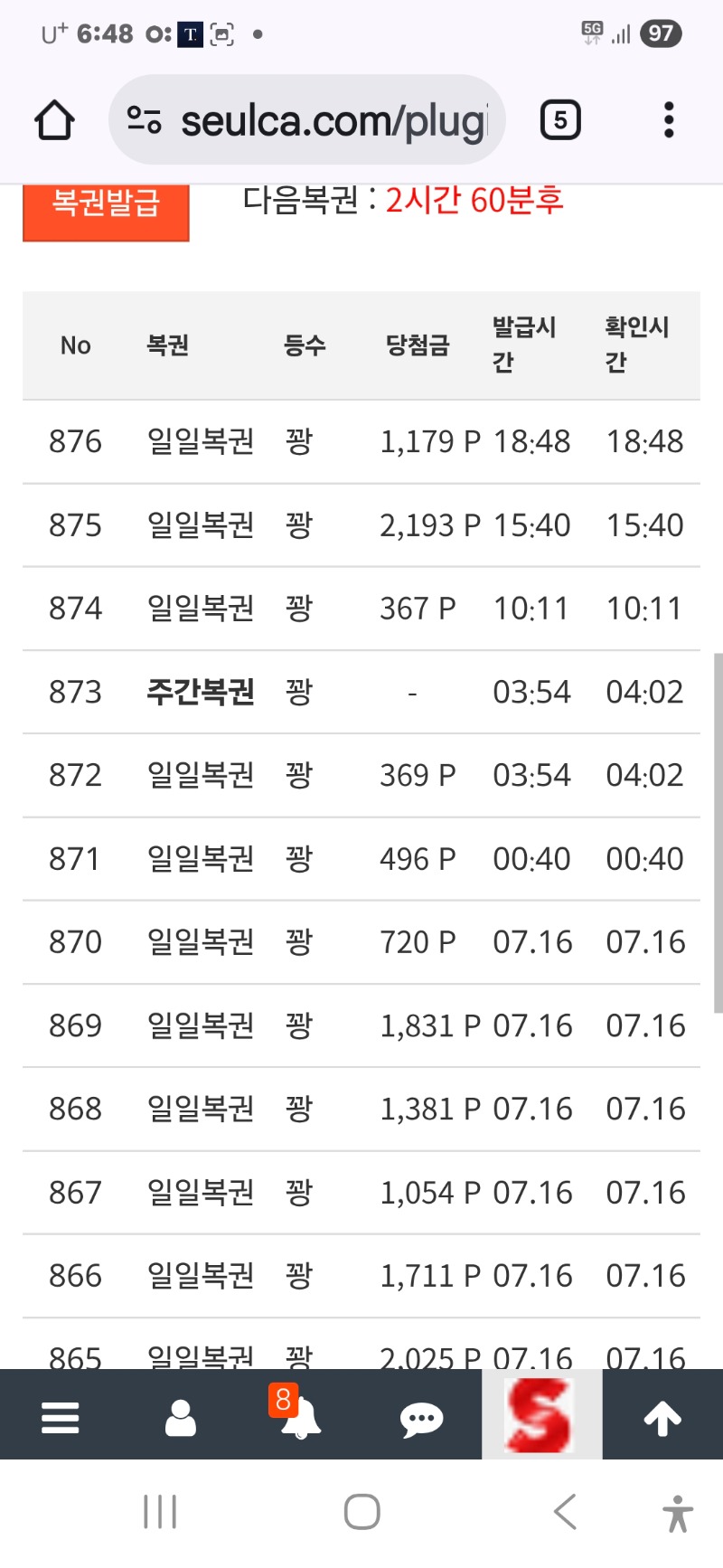 일복 그냥가니?
