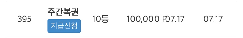 주복10등당첨