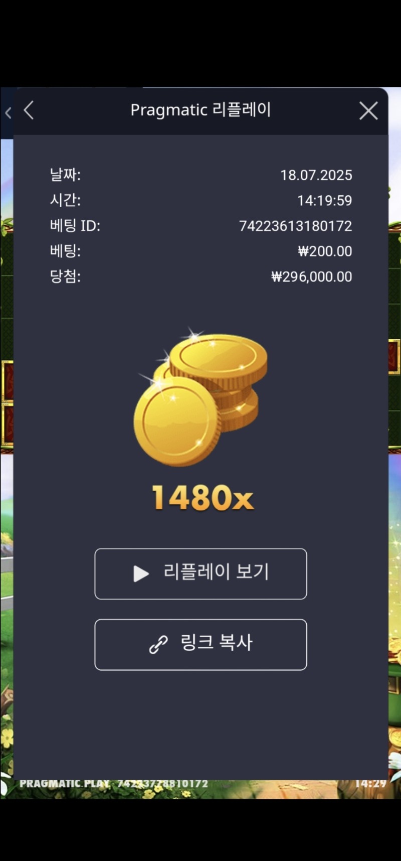 와일드와일드리치 1480배