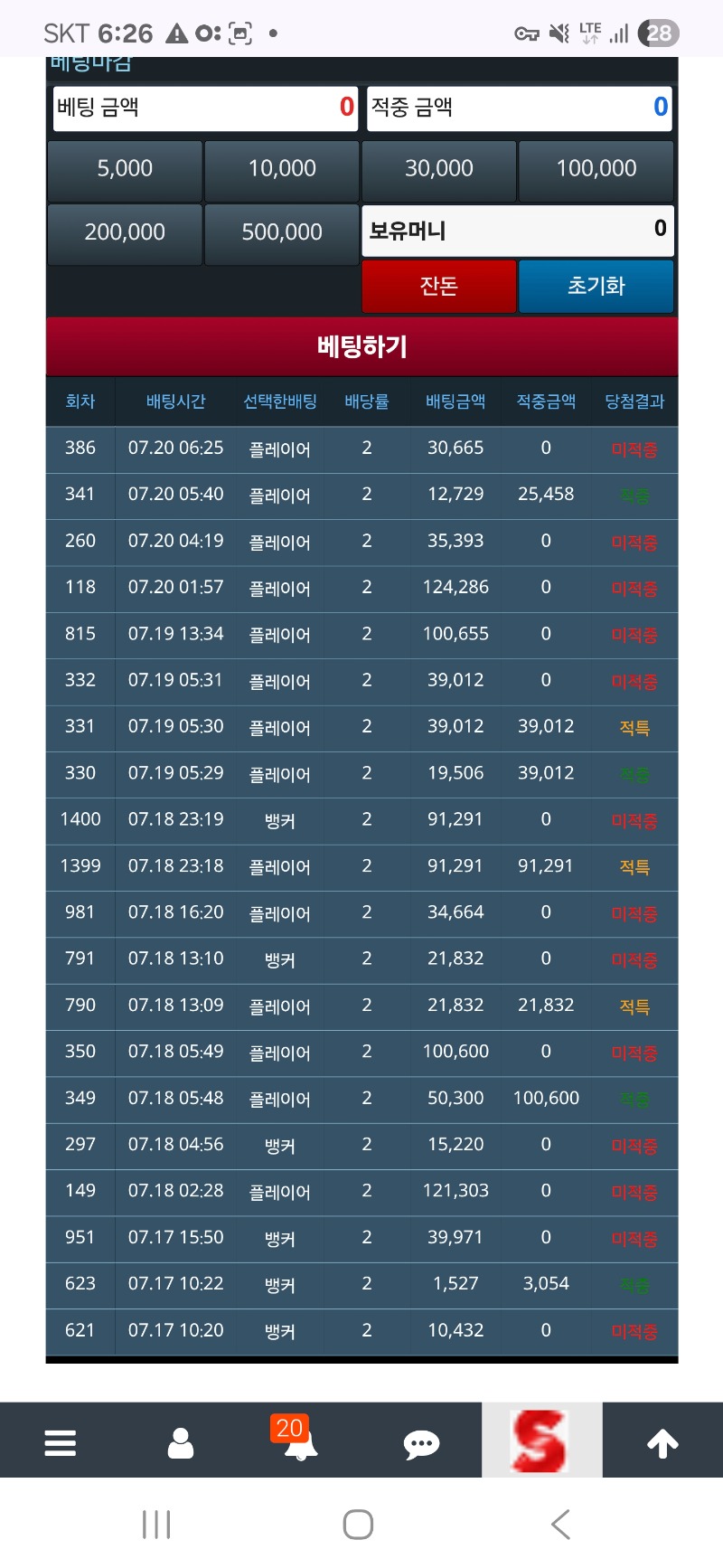 모닝 슬카라 잠깐 ~!!