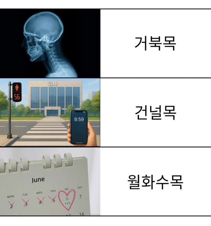 직장인에게 해로운 목
