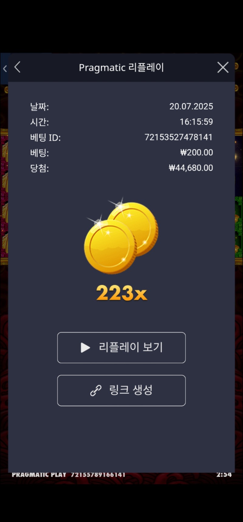 오라메 223