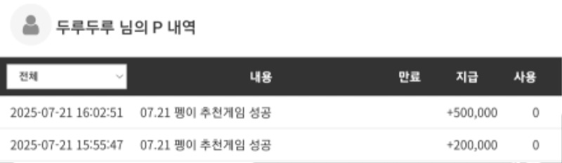 펭이 추겜성공ㅅㅅㅅ