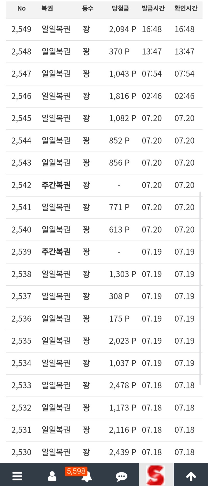 꽝이 2페이지요... ㅠ