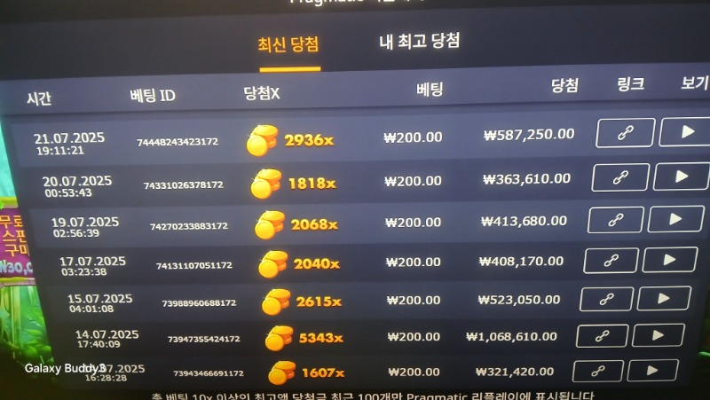 멀린2936배