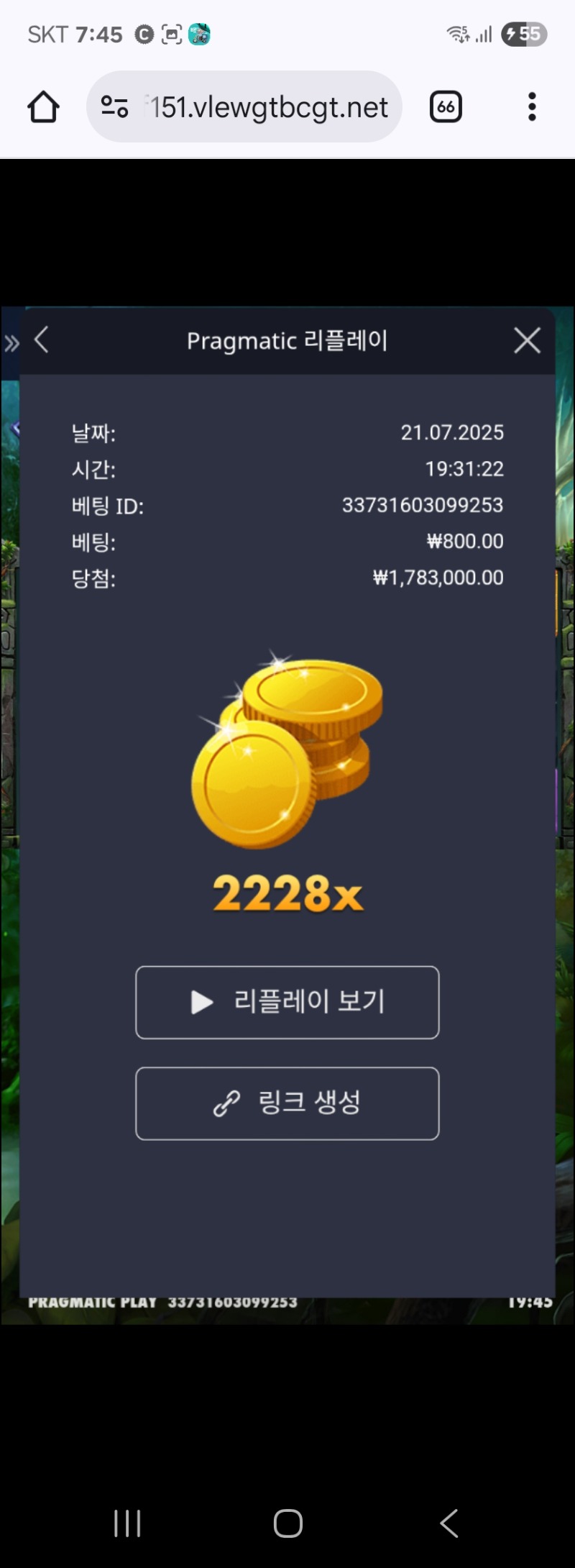 멀린2228배
