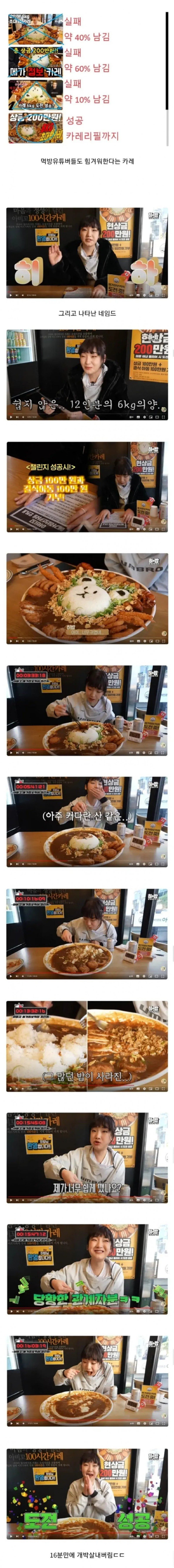 국내 먹방 1위의 위엄