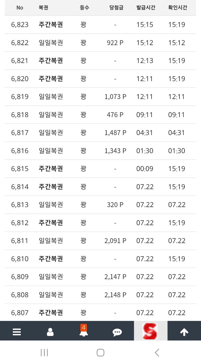 주복 쟁여둔것들이 이젠 무쓸모~ㅎㅎㅎ 꽝줄싫어요